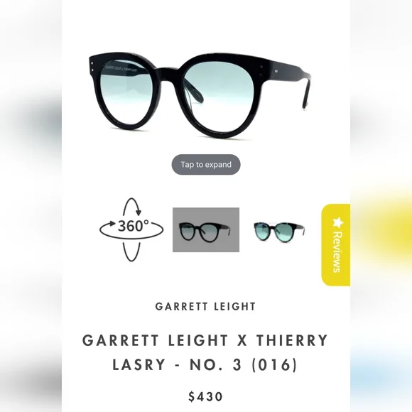 小物 Garrett Leight x Thierry Lasry Garrett Leight x Thierry Lasry - No. 3 (228) – Good See Co.